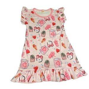 4T Night gown Snacks Pajama PJ​